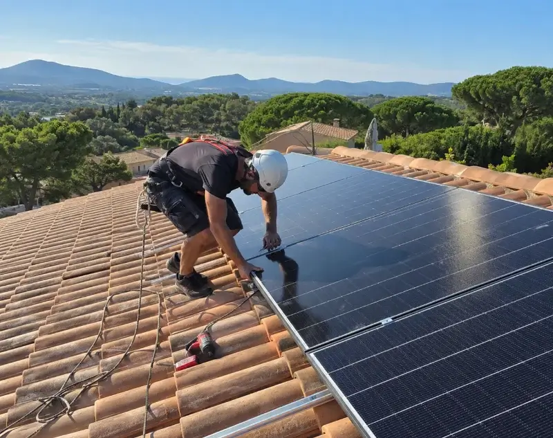 Installateur panneaux solaires Abondance — pose photovoltaïque sur toiture